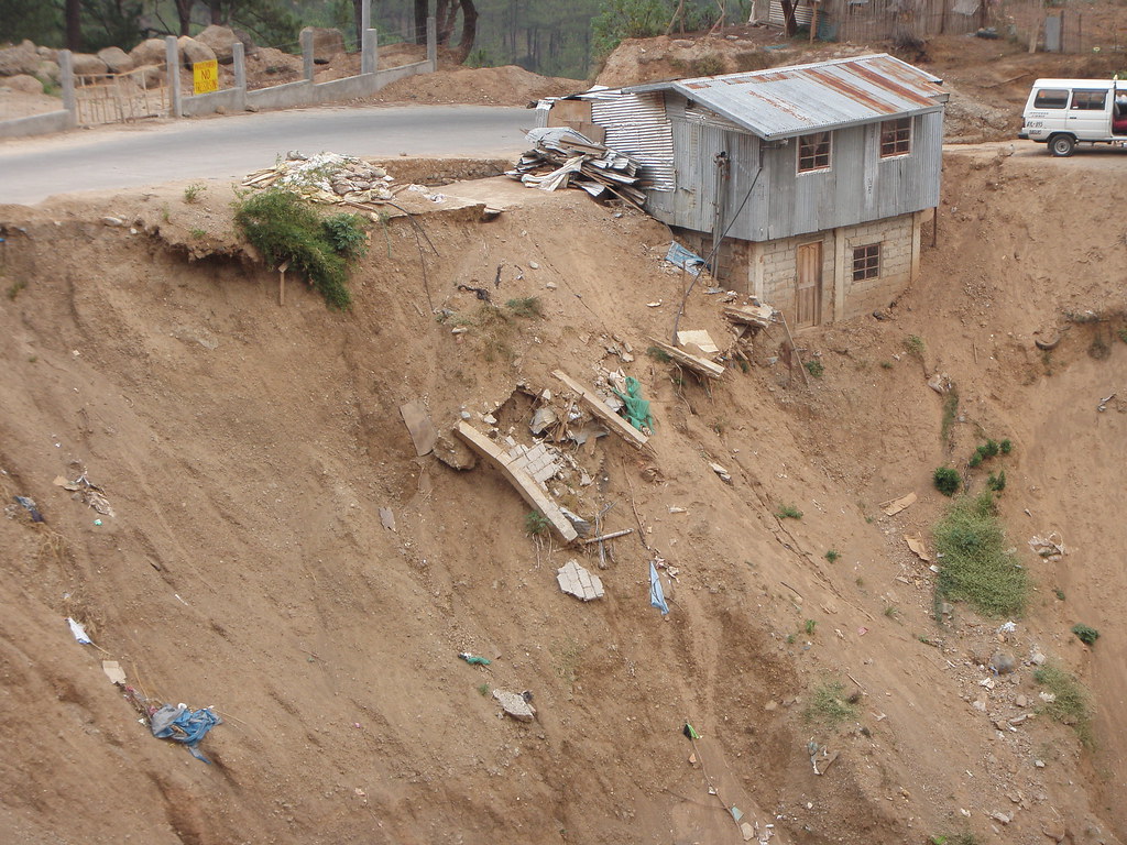 Landslide Damage