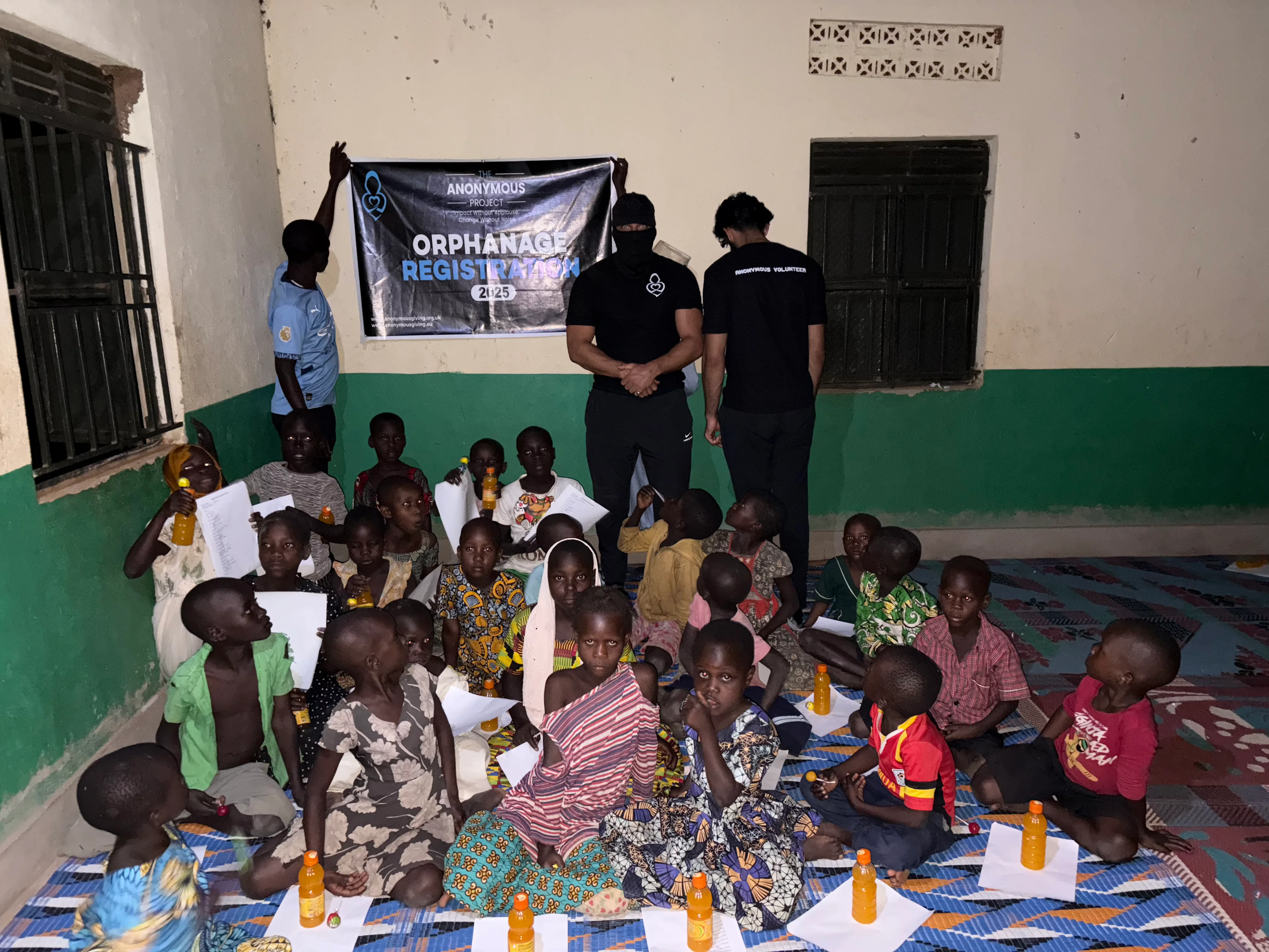 Uganda orphans background